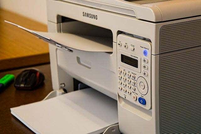 Photo of a Samsung printer