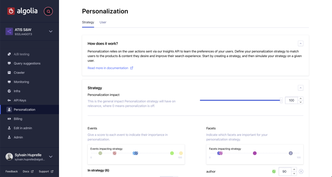 Unlock Personalization feature to improve your search experience